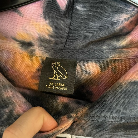 1 OF 1 OVO Tie Dye Pull Over Hoodie - Picture 6 of 6